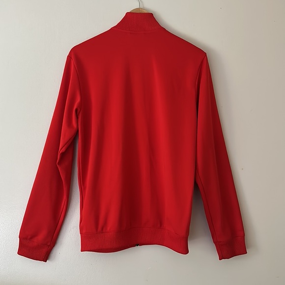 Adidas Performance Long Sleeve Red Jacket - Picture 5 of 5